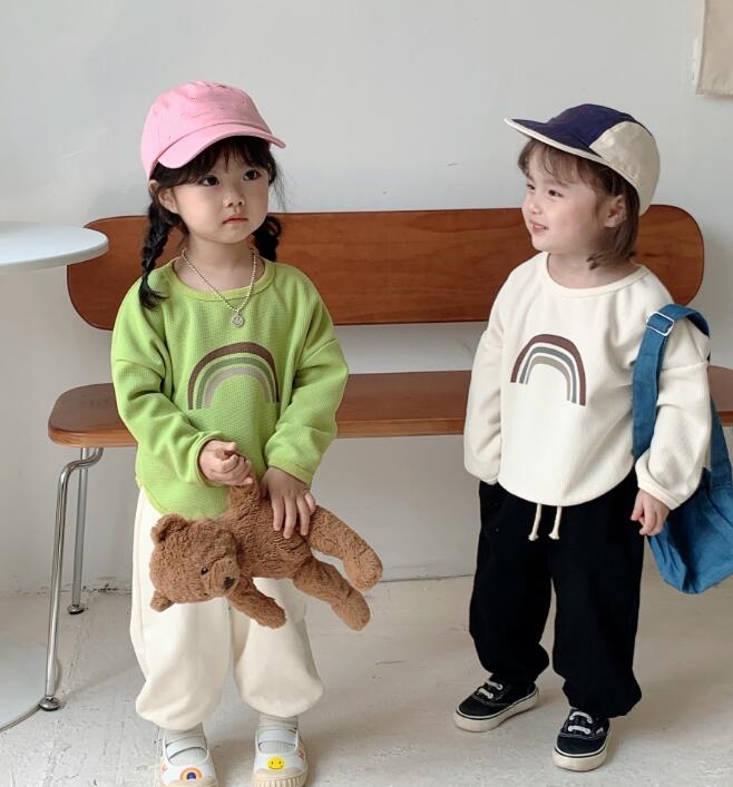 2023★春秋新作★韓国風子供服★トレーナー★3色80-140CM