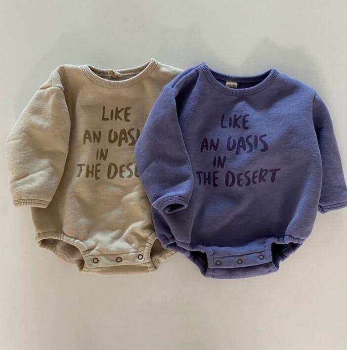 2023★春秋新作★韓国風ベビー服★ロンパース★2色66-90CM