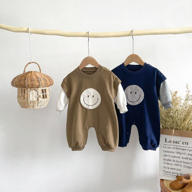 「2023秋」子供服★ロンパース★連体服★韓国風子供服★ベビー★男女兼用★2色★66-90CM