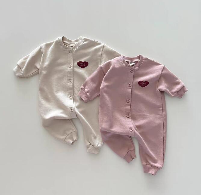 「2023秋」子供服★ロンパース★連体服★韓国風子供服★ベビー★男女兼用★2色★66-90CM