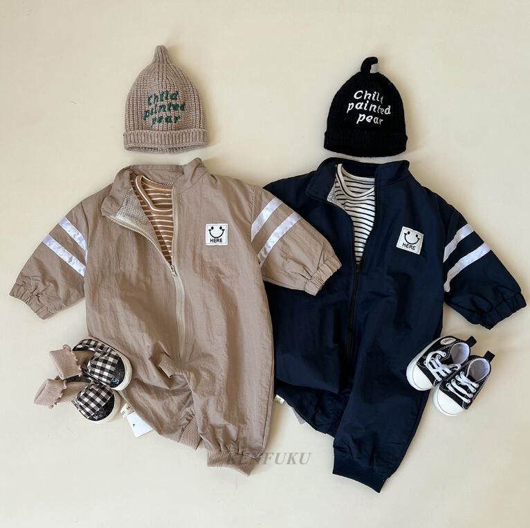 2023秋新品★ベビー服★ロンパース★66-90cm★2色