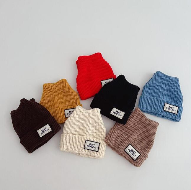 「2023秋冬」子供用★帽子★キッズ★ニット帽子★韓国風★暖かい★防寒★7色