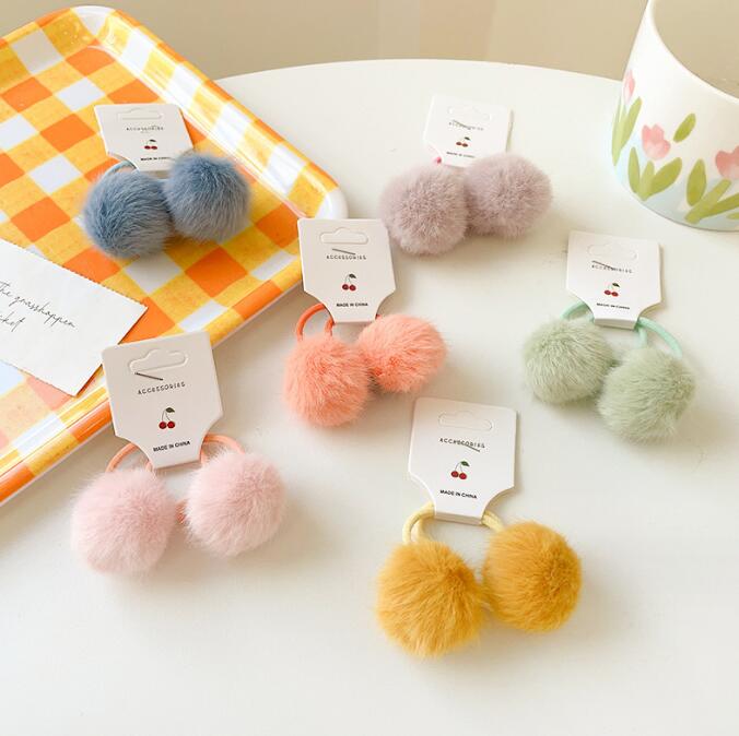 髪飾り★まとめ髪用★ヘアアクセサリー★子供用★キッズ★ヘアゴム★2枚入り★多色