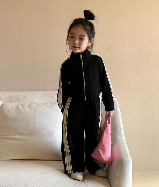 2023★春秋新作★韓国風子供服★トップス+ズボン2セット★80-140CM