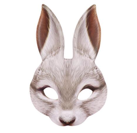 ★ハロウィン道具　仮面★祭り　パーティー★兔面具