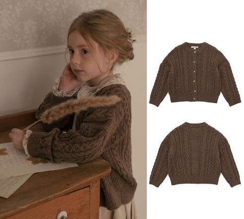 2023秋新作★キッズ服　カーディガン★80-130★