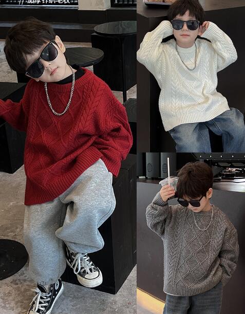 2023秋冬★子供服　セーター★90-140cm★3色