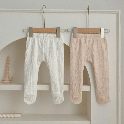 秋冬新作 キッズ 子供服 女の子パンツ ベビー服 裏ボア裏起毛 レギンス ストッキング フラワー 66-100