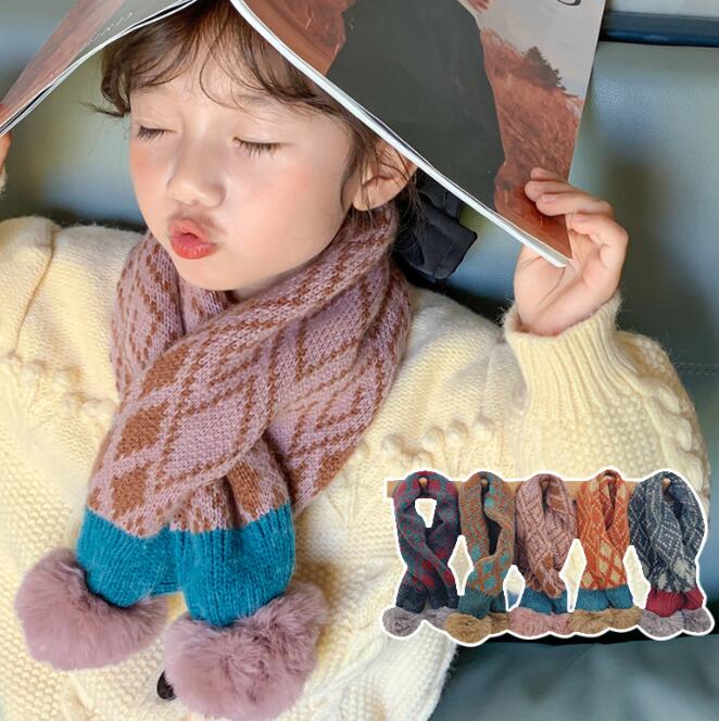 子供用★マフラー★防寒★襟巻き★スカーフ★男女兼用★暖かい★10色