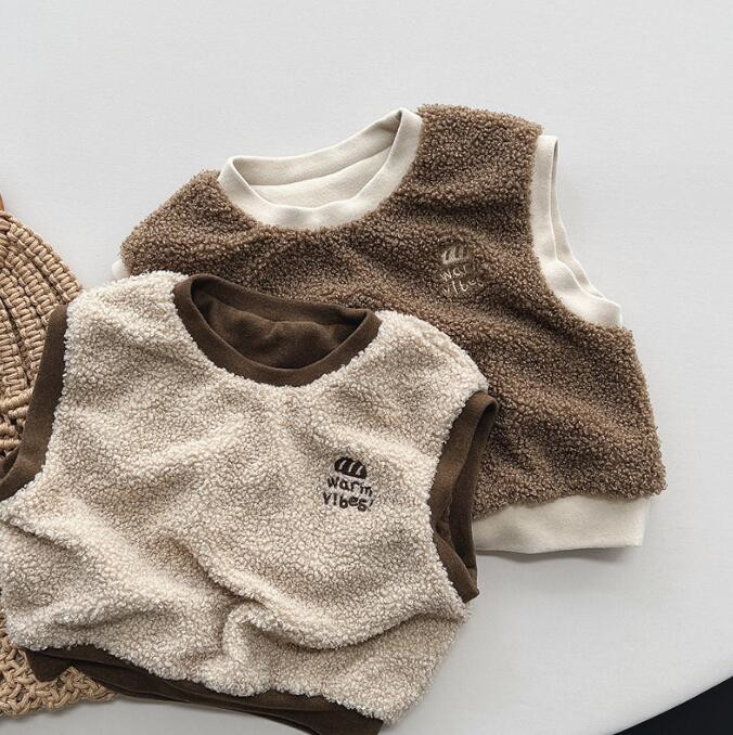 子供服★トップス★ベスト★韓国風子供服★キッズ★男女兼用★2色★80-130CM