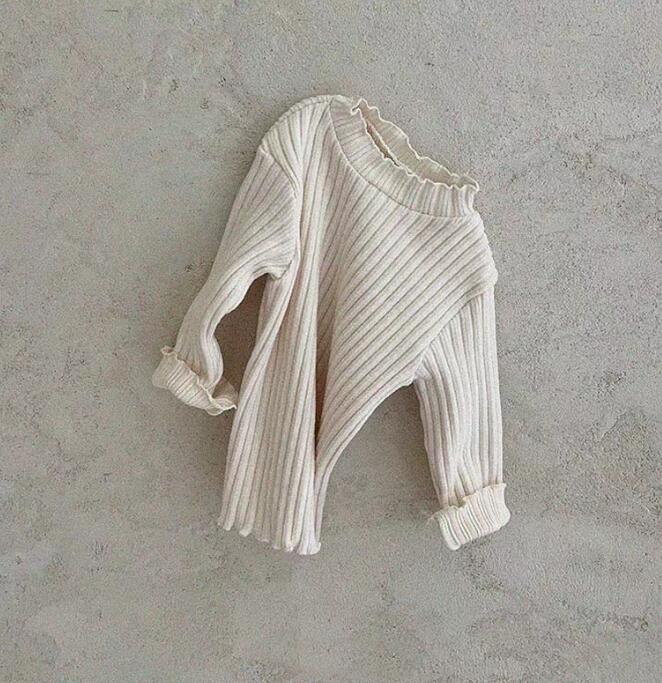 2023★秋冬新作★韓国風ベビー服★サロペット★トップス★厚手★4色66-90CM