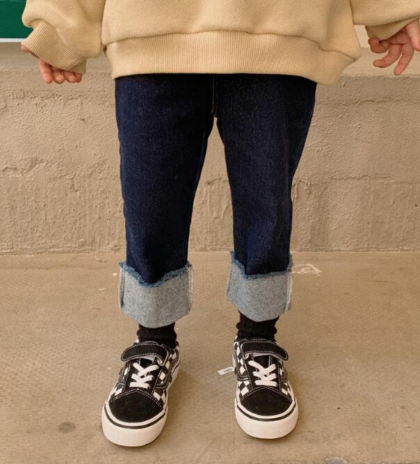 2023★春秋新作★韓国風子供服★ジーンズ★100-140CM