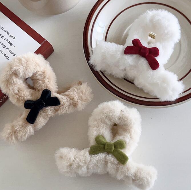 髪飾り★まとめ髪用★ヘアアクセサリー★レディース★ヘアピン★ふわふわ★ヘアクリップ★多色