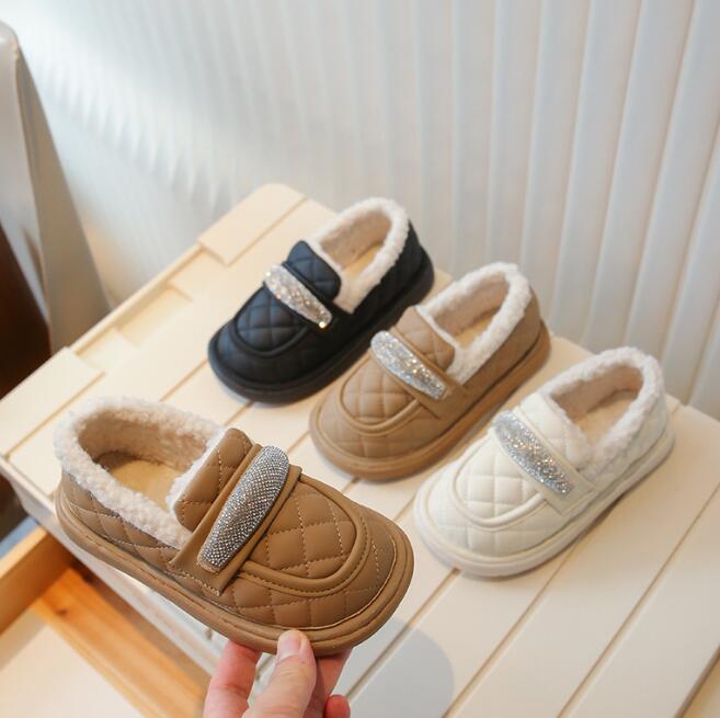 【子供靴】★キッズ靴★靴★キッズ女の子★裏起毛★シューズ★厚手★3色★27-36#