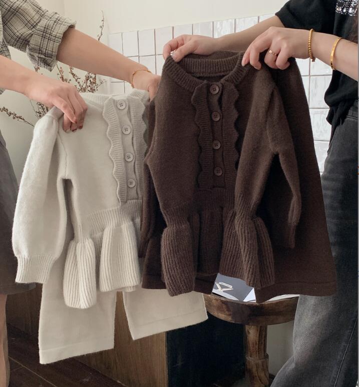 2023★春秋新作★韓国風子供服★トップス+ズボン2セット★2色90-140CM