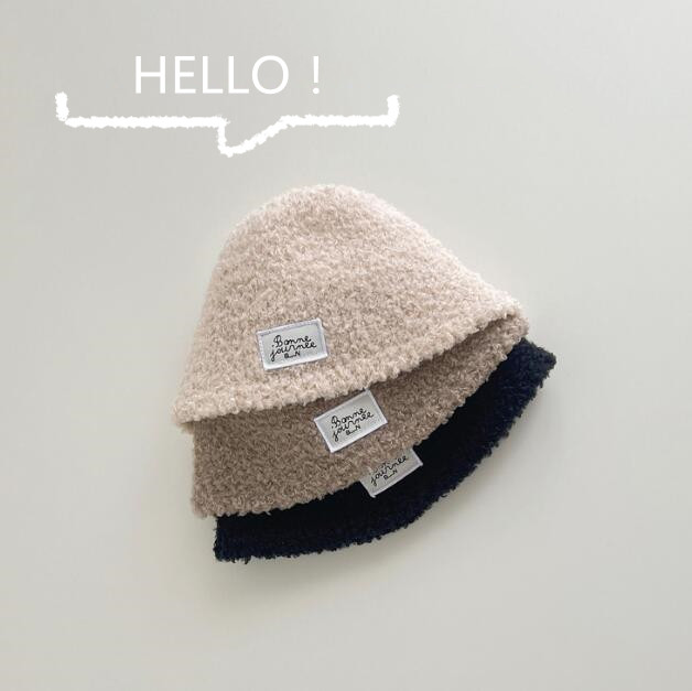 子供用★帽子★バケットハット★キッズ★男女兼用★韓国風★暖かい★3色