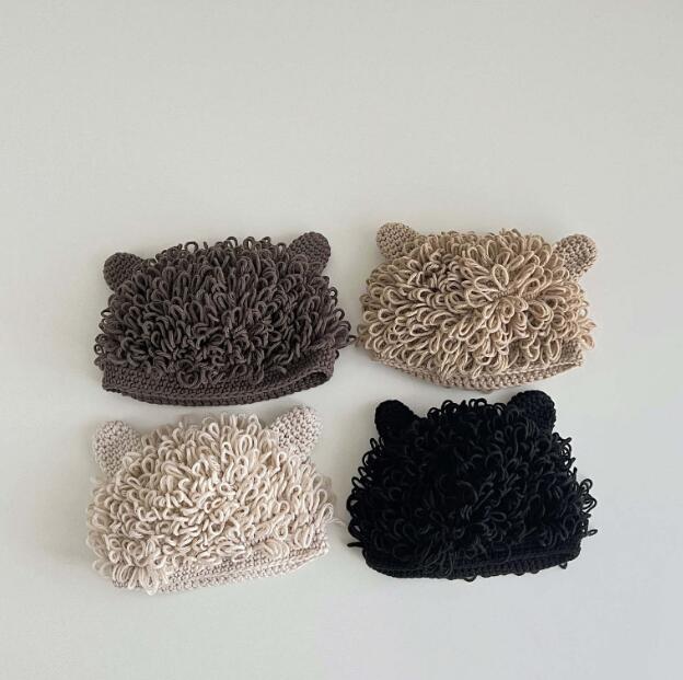 子供用★帽子★ベビー帽子★かつら帽★超可愛い★撮影道具★4色