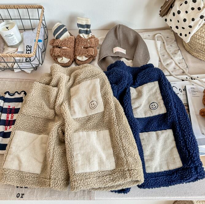 子供服★ズボン★ボトムス★韓国風子供服★キッズ★男女兼用★笑顔★2色★80-130CM