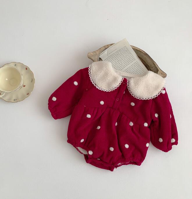 2023★秋冬新作★韓国風ベビー服★ロンパース★厚手★65-90CM