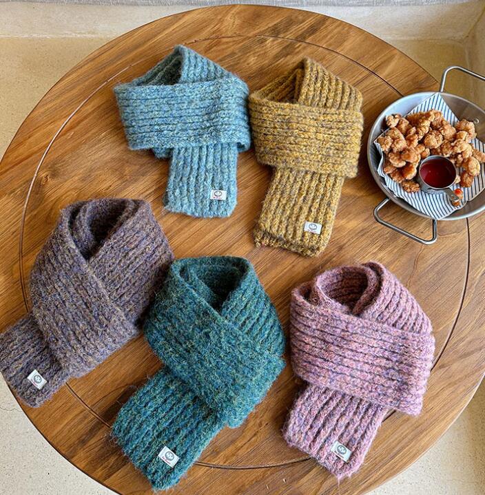 子供用★マフラー★防寒★襟巻き★スカーフ★キッズ★男女兼用★暖かい★5色