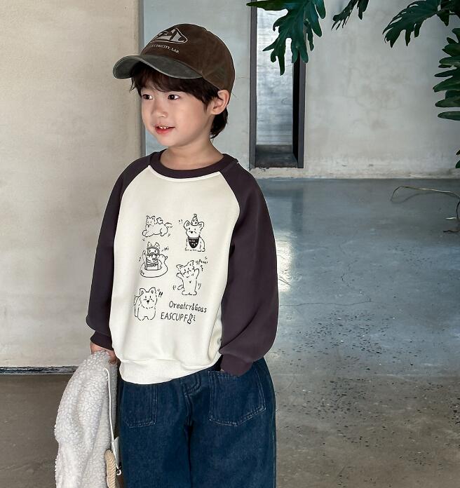 2023冬★子供服　トレーナー　トップス★90-140cm★