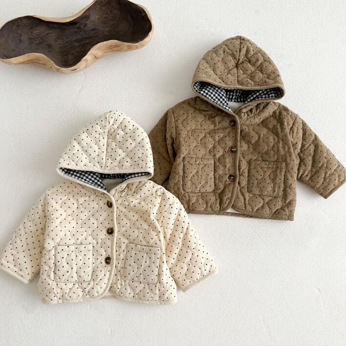 2023★秋冬新作★韓国風子供服★コート★アウター★コーデュロイ★2色66-100CM