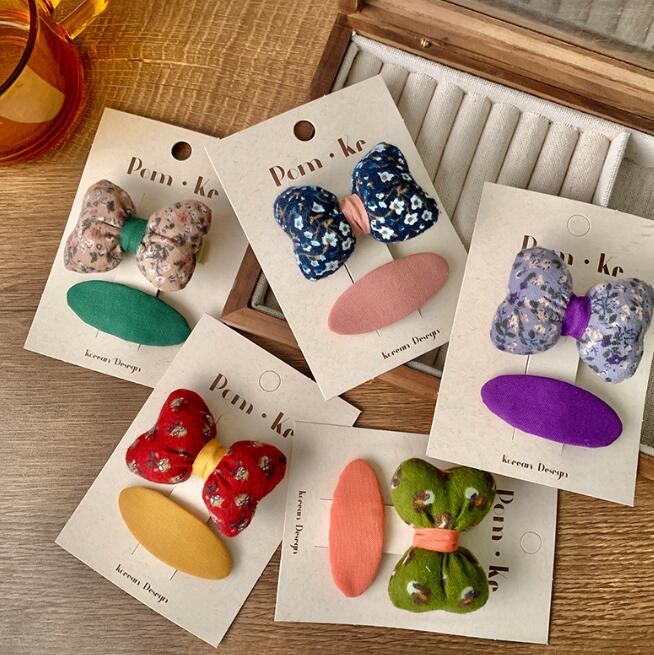 髪飾り★まとめ髪用★ヘアアクセサリー★子供用★キッズ★ヘアピン★2枚入り★多色