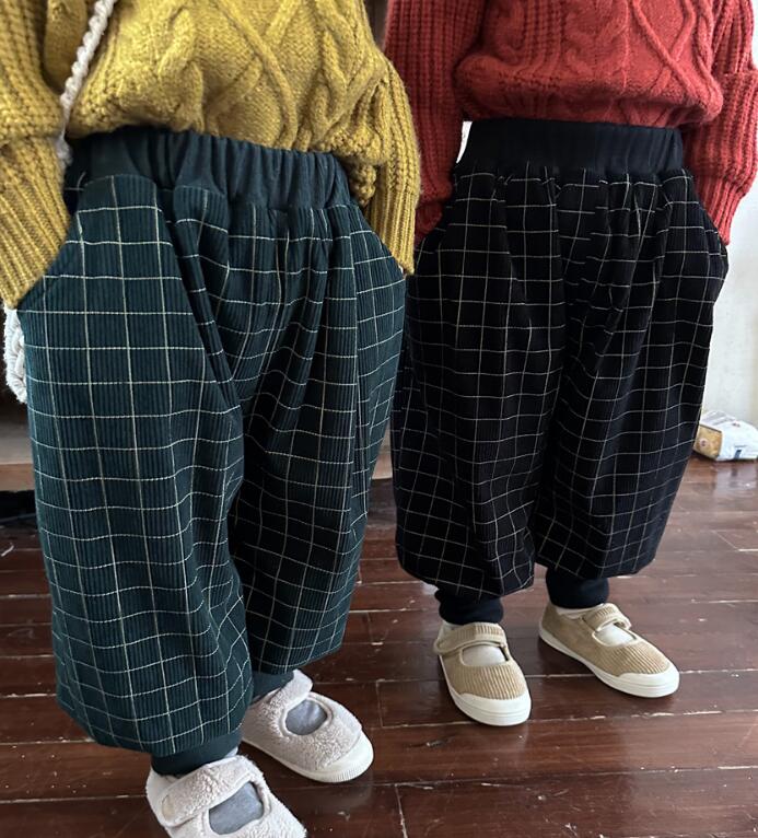 2023秋冬★子供服　厚手ズボン★80-140cm★2色