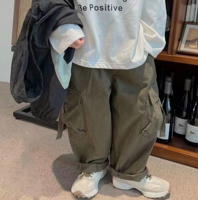 2023★春秋新作★韓国風子供服★ズボン★2色80-140CM