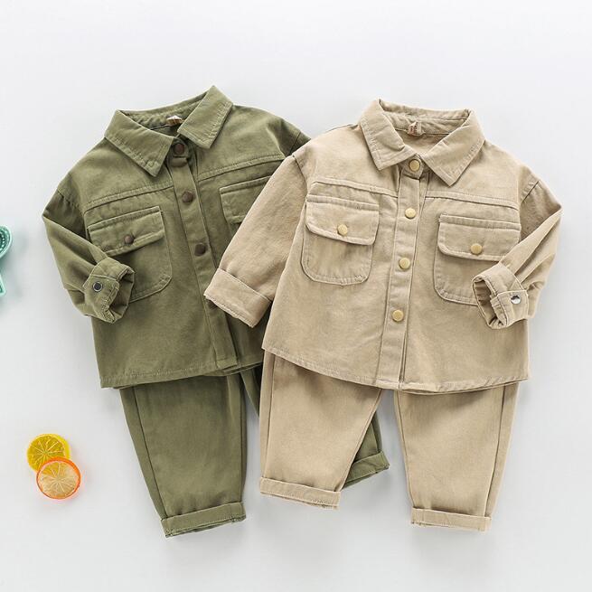 子供服★トップス+ズボン★セットアップ★韓国風子供服★キッズ男の子★2色★80-130CM