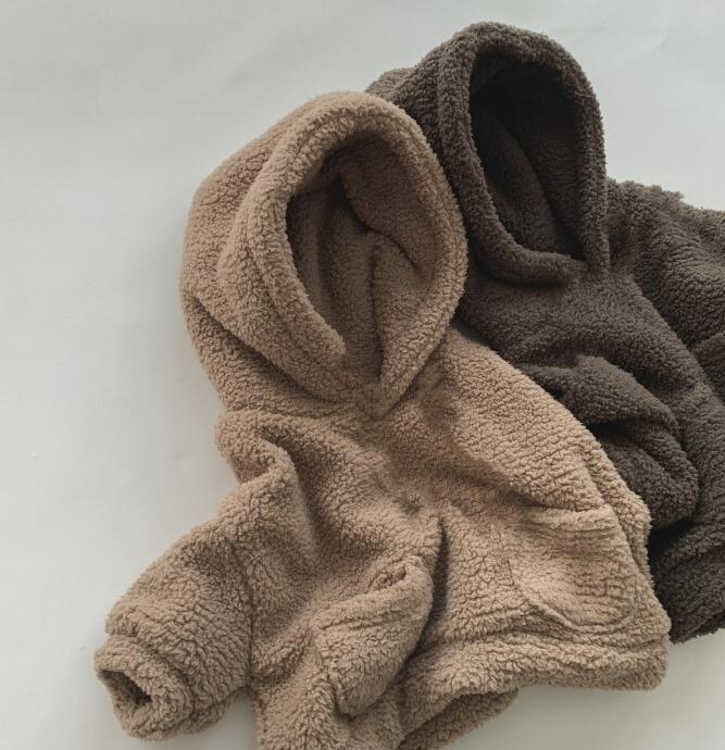 2023冬★ベビー服★ボアトップス+ズボン★66-90cm★2色