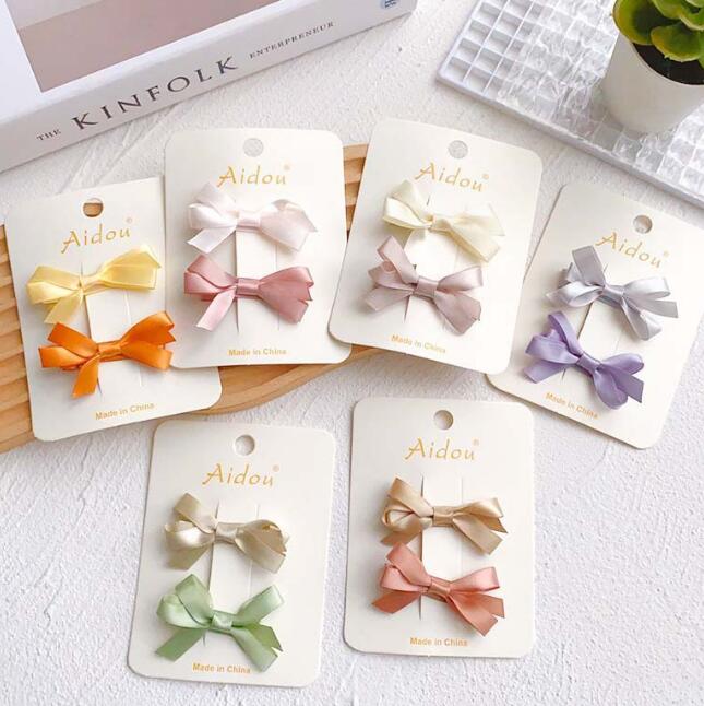 髪飾り★まとめ髪用★ヘアアクセサリー★子供用★キッズ★ヘアピン★2枚入り★多色