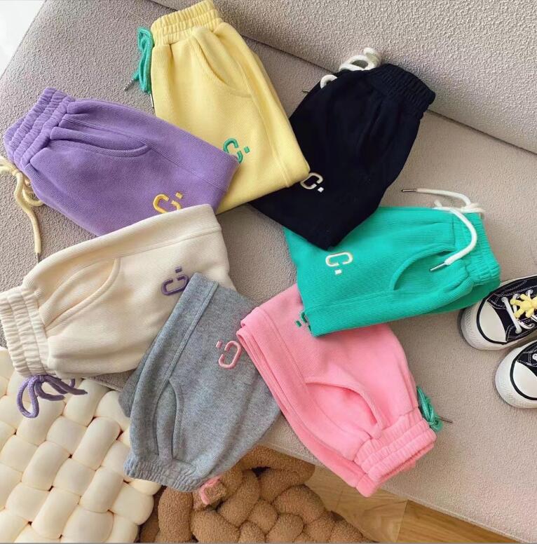 2023★春秋新作★韓国風子供服★ズボン★7色90-130CM