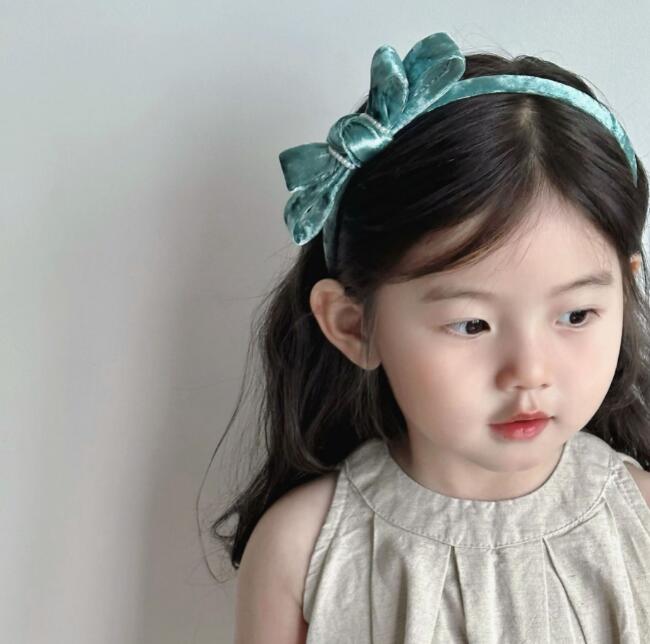 子供用★キッズ★髪飾り★まとめ髪用★ヘアアクセサリー★カチューシャ★4色