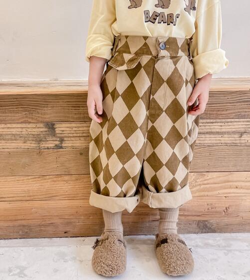 2023★春秋新作★韓国風子供服★ズボン★カジュアル★2色80-130CM