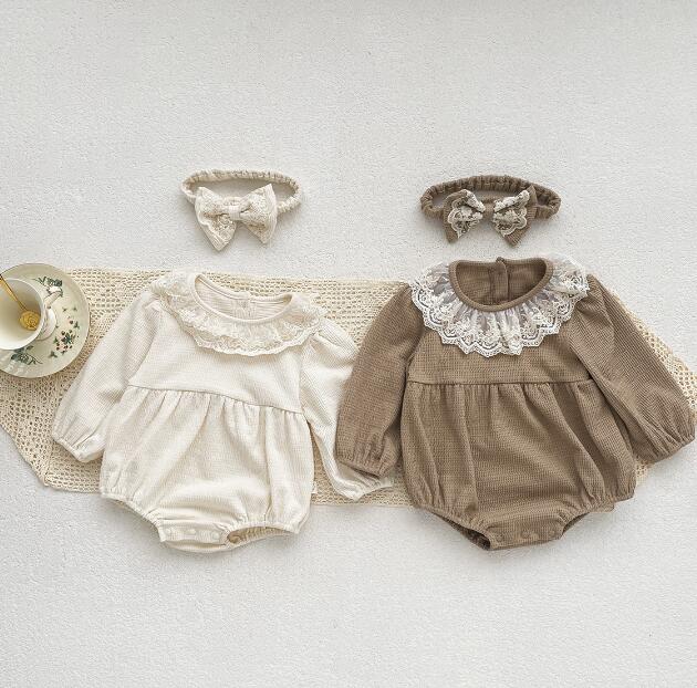 子供服★連体服★ロンパース★長袖★韓国風子供服★ベビー★2色★66-90CM