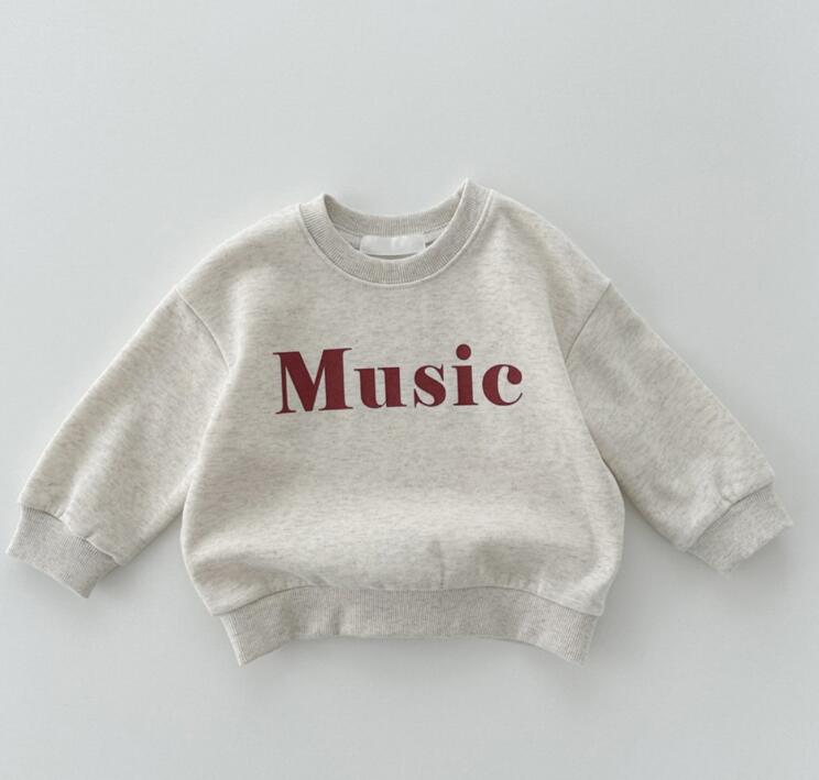 2023年冬新品★ベビー服★厚手トップス★66-90cm★2色