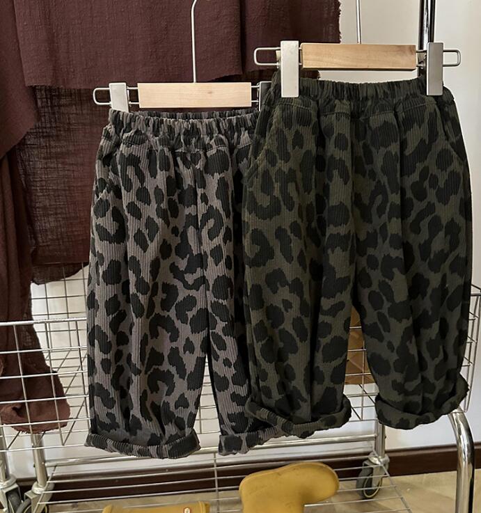 2023★秋冬新作★韓国風子供服★ズボン★コーデュロイ★90-140CM