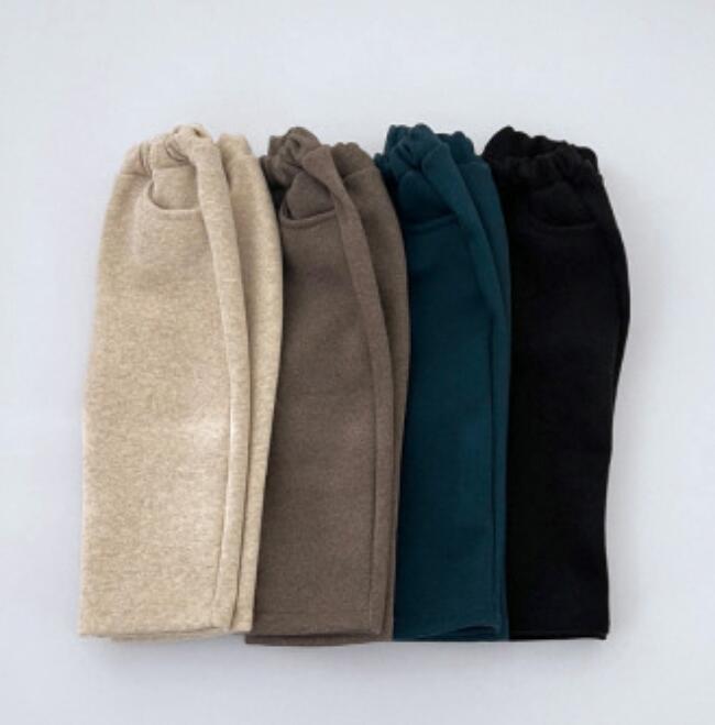 2023冬新入荷★子供服　厚手ズボン★73-100cm★4色