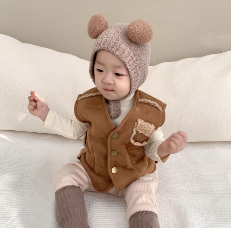 2023★秋冬新作★韓国風子供服★チョッキ★トップス★ズボン★66-100CM