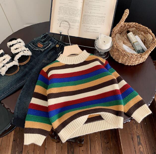 子供服★トップス★ニット★セーター★韓国風子供服★キッズ★男女兼用★80-130CM