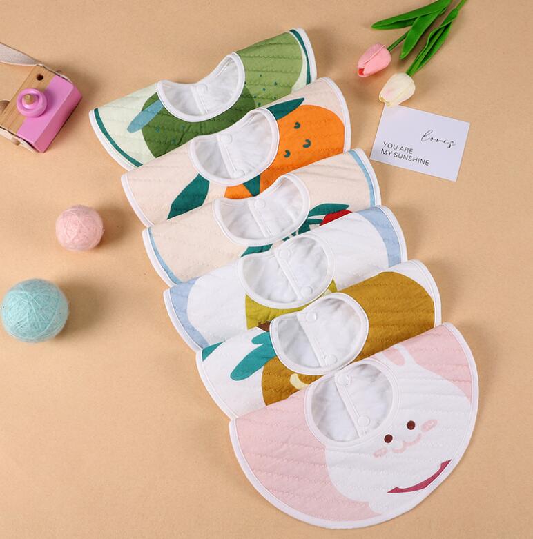 新登場★ベビー涎掛け★棉質　6種★食事用★