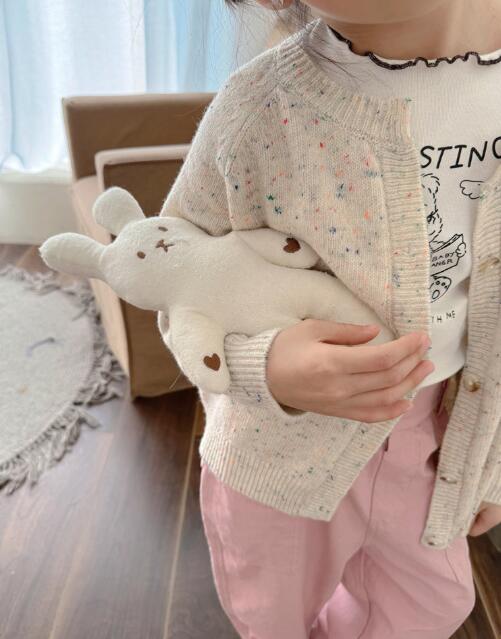 2024年新★子供服　彩点カーディガン★90-150cm★3色