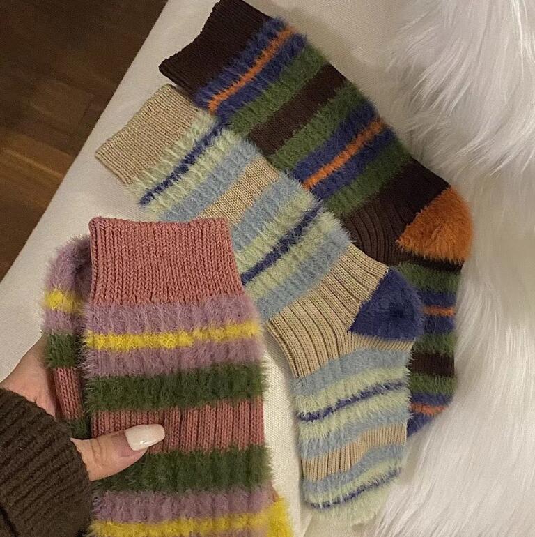 2024★秋冬新作★ソックス★レディース靴下★3色