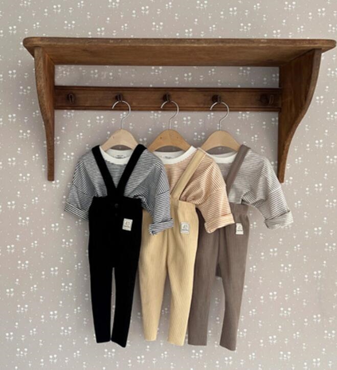 2024★春秋新作★韓国風ベビー服★サロペット★オーバーオール★4色66-100CM