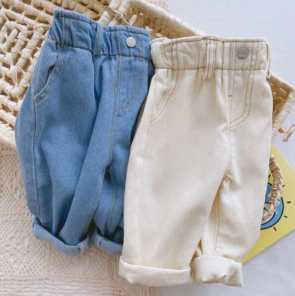 2024★春秋新作★韓国風子供服★ジーンズ★ズボン★2色73-110CM