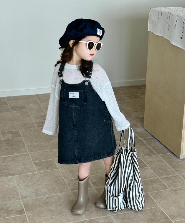 2024新品★子供服 　トップス&サロペットワンピース分けて販売★90-140cm★
