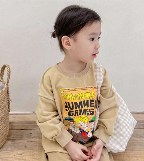 2024★春秋新作★韓国風子供服★トレーナー★2色80-130CM