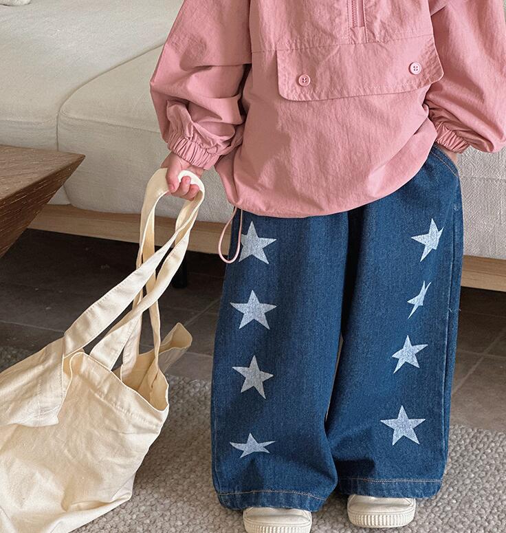 2024年新品★子供服 　デニムズボン★90-140cm★