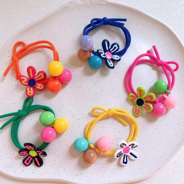 子供用★ヘアゴム★髪飾り★まとめ髪用★ヘアアクセサリー★可愛い★多色